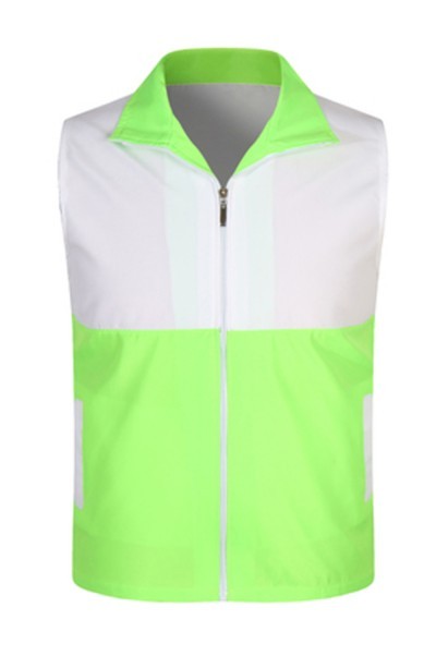 SKV004 Ordering Volunteer Vest Customized Advertising Vest Design Multicolor Color Matching Propaganda Vest Volunteer Supermarket Work Clothes Vest Coat Manufacturer detail view-2